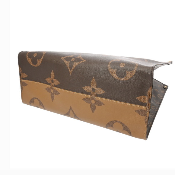 Louis Vuitton Go GM Giant Brown Handbag Monogram On Tote the - Picture 5 of 11